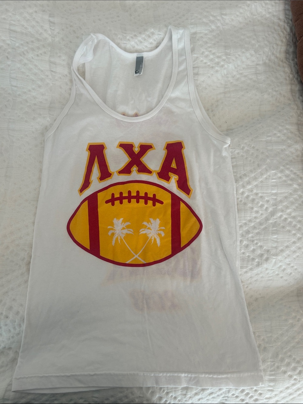 Vintage USC Lambda Chi Alpha Football Tank